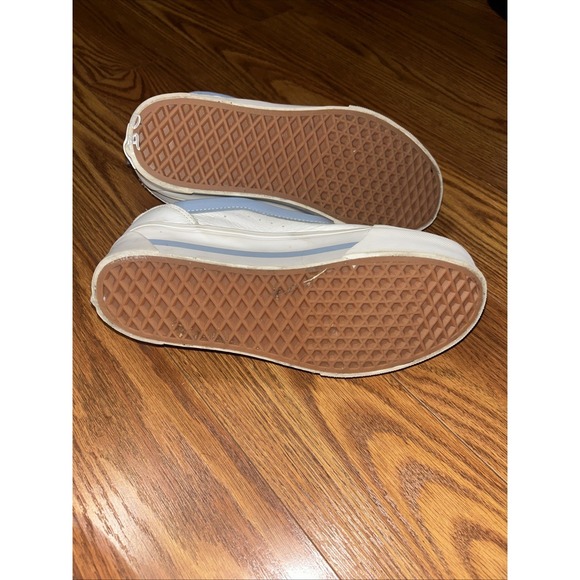 VANS Knu Stack Platform Lift Shoes Periwinkle White Shoes Unisex W 10 M 8.5 - Picture 7 of 9